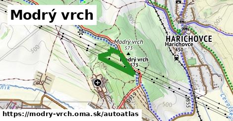 ikona Mapa autoatlas v modry-vrch