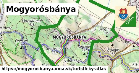 ikona Turistická mapa turisticky-atlas v mogyorosbanya
