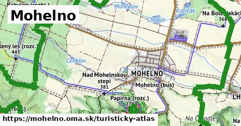 ikona Turistická mapa turisticky-atlas v mohelno