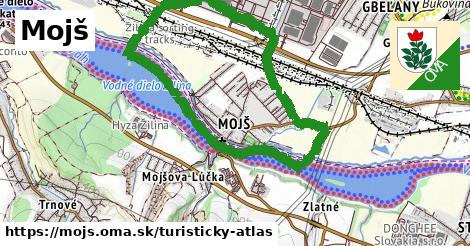 ikona Turistická mapa turisticky-atlas v mojs