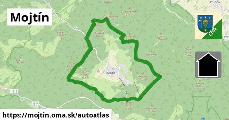 ikona Mapa autoatlas v mojtin