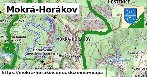 ikona Zimná mapa zimna-mapa v mokra-horakov