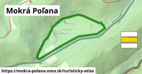 ikona Turistická mapa turisticky-atlas v mokra-polana