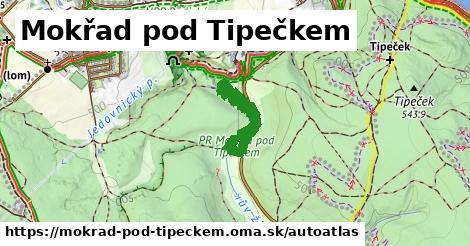 ikona Mapa autoatlas v mokrad-pod-tipeckem