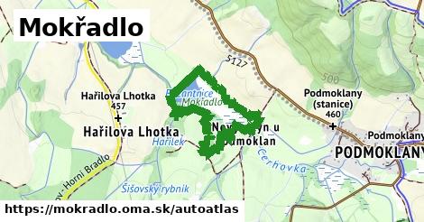 ikona Mapa autoatlas v mokradlo