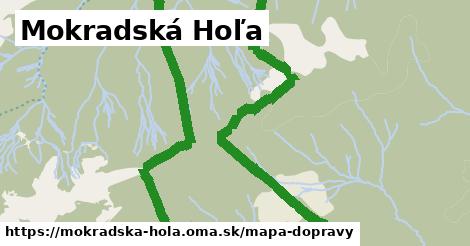 ikona Mokradská Hoľa: 0 m trás mapa-dopravy v mokradska-hola
