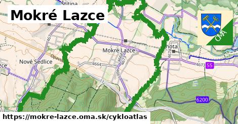 ikona Cyklo cykloatlas v mokre-lazce