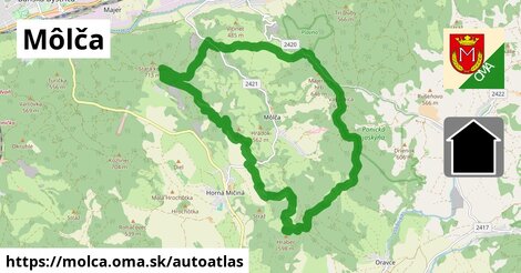 ikona Mapa autoatlas v molca