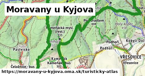 ikona Turistická mapa turisticky-atlas v moravany-u-kyjova