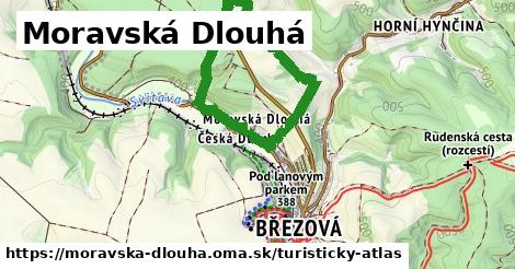 ikona Turistická mapa turisticky-atlas v moravska-dlouha