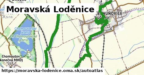 ikona Mapa autoatlas v moravska-lodenice