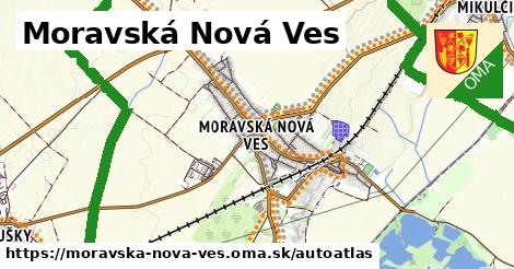 ulice v Moravská Nová Ves