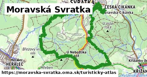 ikona Turistická mapa turisticky-atlas v moravska-svratka