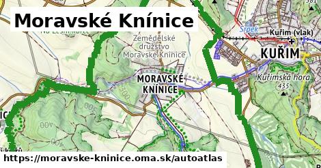 ikona Mapa autoatlas v moravske-kninice