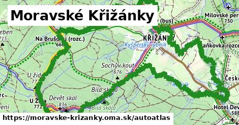 ikona Mapa autoatlas v moravske-krizanky