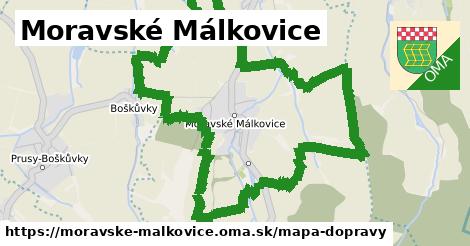 ikona Mapa dopravy mapa-dopravy v moravske-malkovice