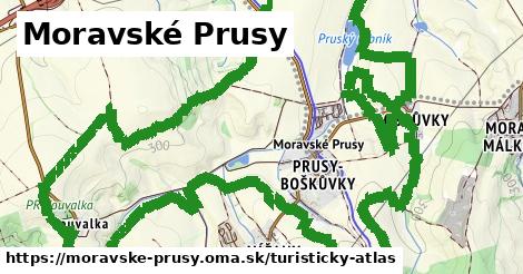 ikona Turistická mapa turisticky-atlas v moravske-prusy