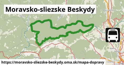 ikona Mapa dopravy mapa-dopravy v moravsko-sliezske-beskydy