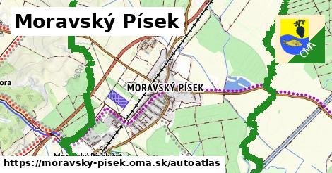 ikona Mapa autoatlas v moravsky-pisek