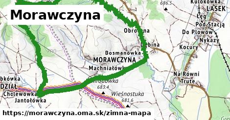 ikona Zimná mapa zimna-mapa v morawczyna