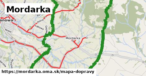 ikona Mapa dopravy mapa-dopravy v mordarka