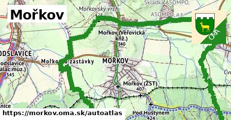 ikona Mapa autoatlas v morkov