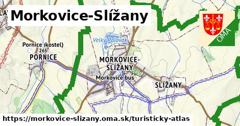 ikona Turistická mapa turisticky-atlas v morkovice-slizany