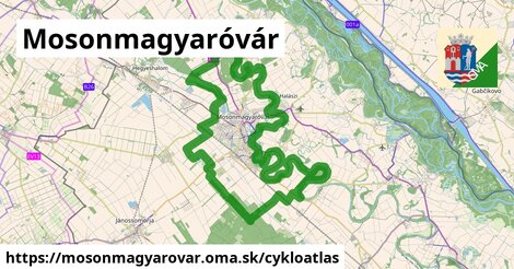 ikona Cyklo cykloatlas v mosonmagyarovar