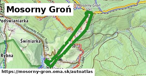 ikona Mapa autoatlas v mosorny-gron