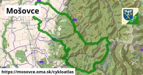 ikona Cyklo cykloatlas v mosovce