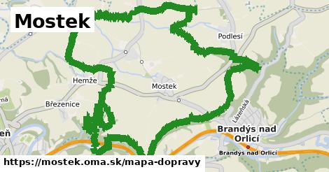 ikona Mapa dopravy mapa-dopravy v mostek