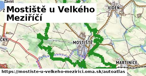 ikona Mapa autoatlas v mostiste-u-velkeho-mezirici