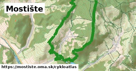 ikona Mostište: 0 m trás cykloatlas v mostiste