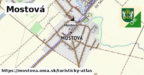 ikona Turistická mapa turisticky-atlas v mostova