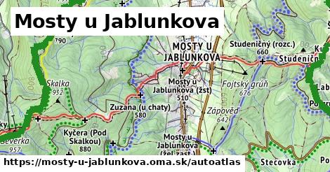 ulice v Mosty u Jablunkova