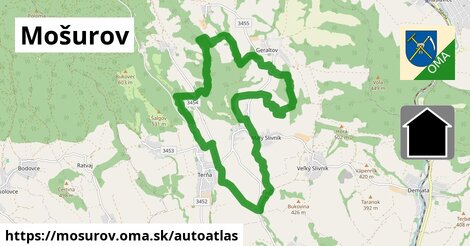 ikona Mapa autoatlas v mosurov