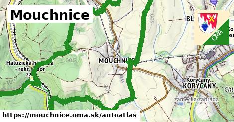 ikona Mapa autoatlas v mouchnice