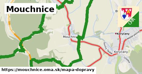 ikona Mapa dopravy mapa-dopravy v mouchnice