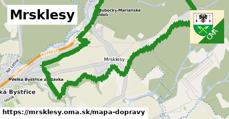 ikona Mapa dopravy mapa-dopravy v mrsklesy