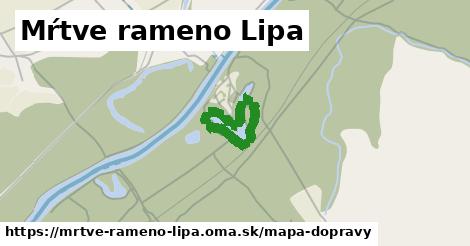 ikona Mapa dopravy mapa-dopravy v mrtve-rameno-lipa