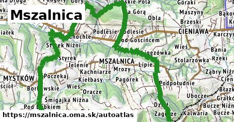ikona Mapa autoatlas v mszalnica
