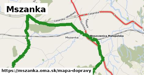 ikona Mapa dopravy mapa-dopravy v mszanka