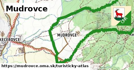 ikona Turistická mapa turisticky-atlas v mudrovce