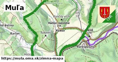 ikona Zimná mapa zimna-mapa v mula