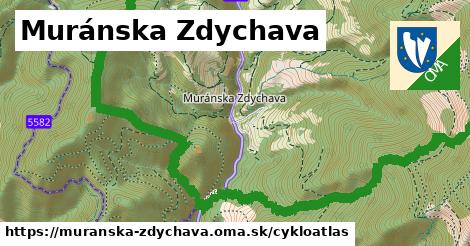 ikona Cyklo cykloatlas v muranska-zdychava