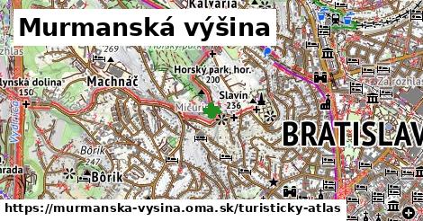 ikona Turistická mapa turisticky-atlas v murmanska-vysina