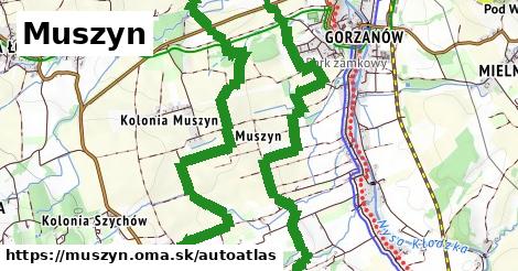 ikona Mapa autoatlas v muszyn