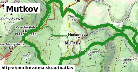 ikona Mapa autoatlas v mutkov