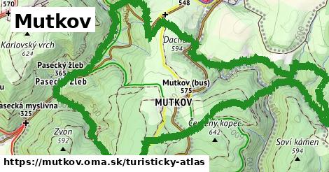 ikona Turistická mapa turisticky-atlas v mutkov