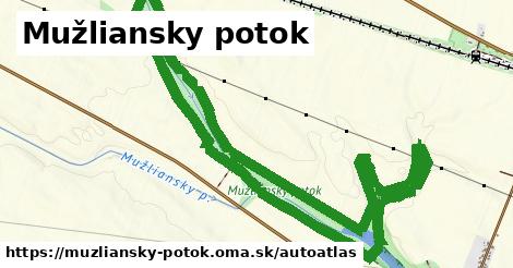 ikona Mapa autoatlas v muzliansky-potok